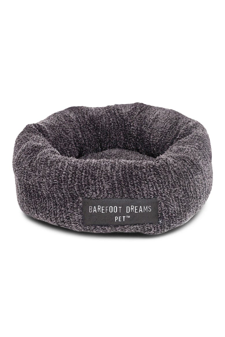 CozyChic® Round Pet Bed, Main, color, CARBON-BLACK