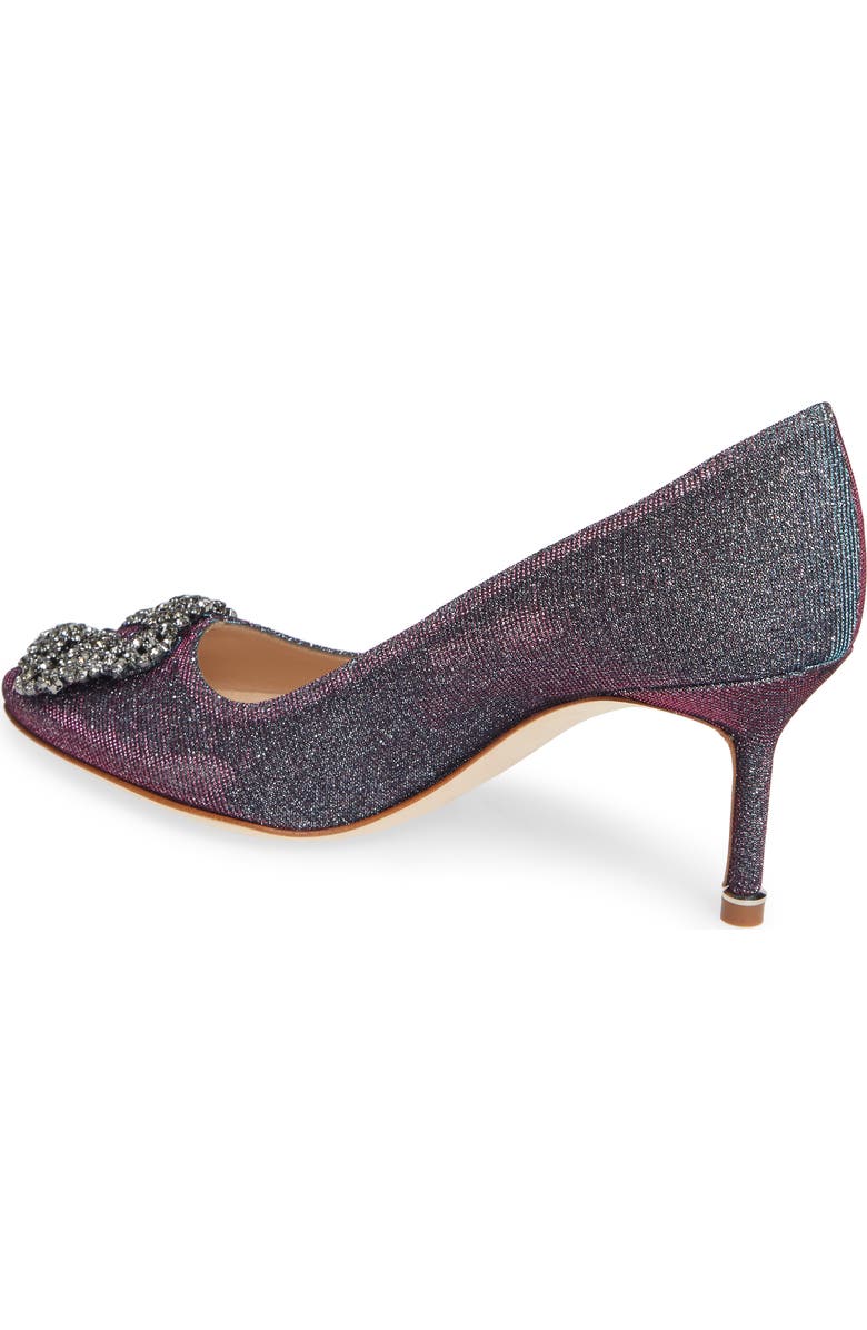 Manolo Blahnik Hangisi Pointed Toe Pump, Alternate, color,