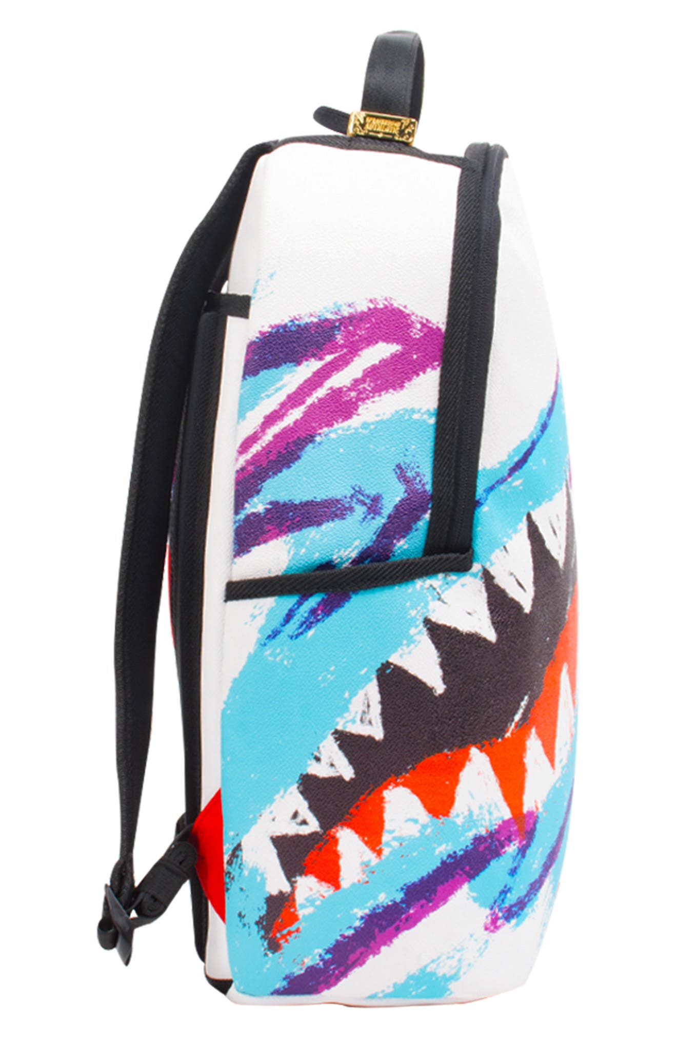 Sprayground Java Shark Teeth Backpack, Alternate, color, 