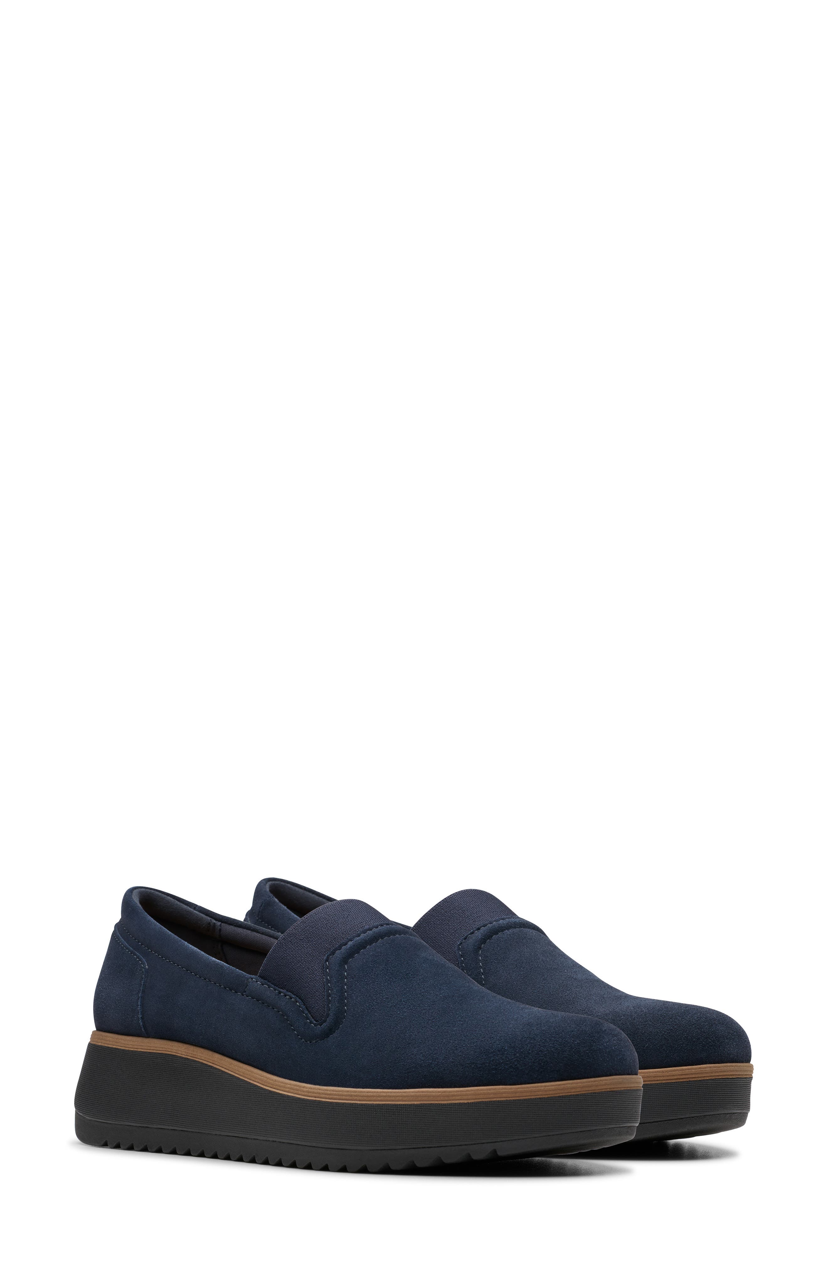 Zylah Sky Platform Loafer, Alternate, color, NAVY SUEDE