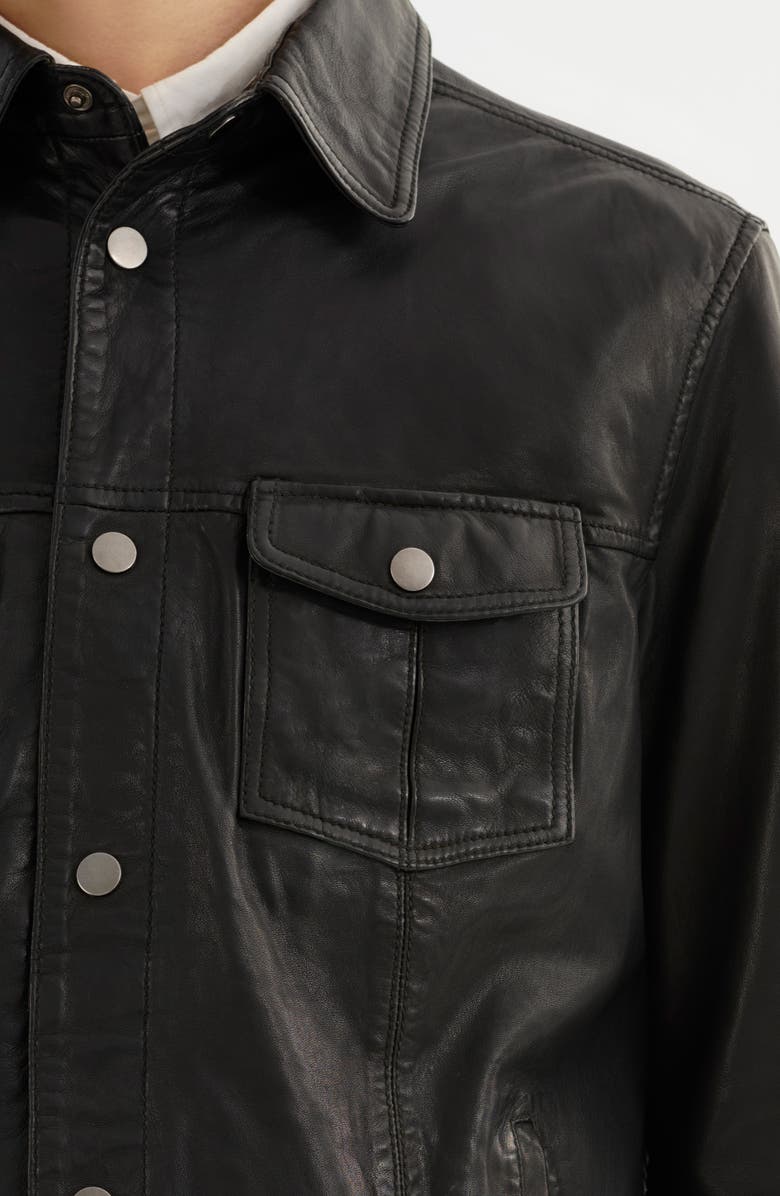 REGENCY Leather Jacket, Alternate, color, Black