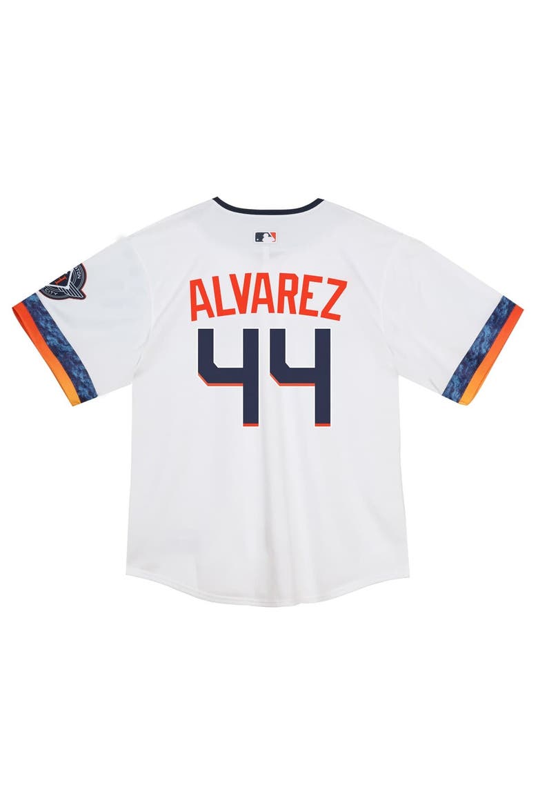 Infant Nike Yordan Alvarez White Houston Astros 2025 City Connect Limited Player Jersey, Alternate, color, White