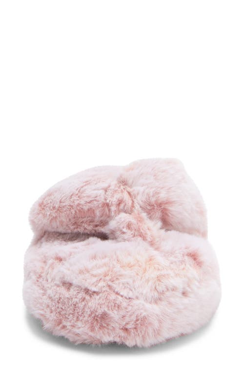 Rachel Roy Faux Fur Slipper In Pink