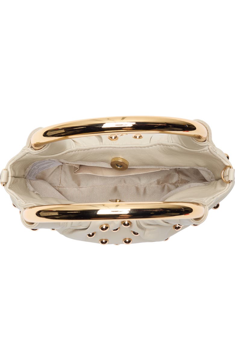 Dolce Vita Becca Stud Shoulder Bag, Alternate, color, Cream