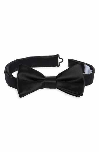 NORDSTROM RACK Satin Solid Bow Tie