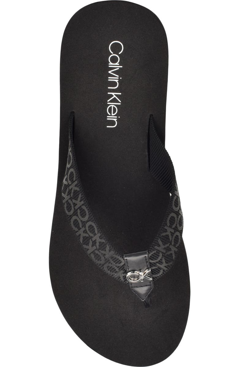 Calvin Klein Caluha Flip Flop Sandal, Alternate, color,