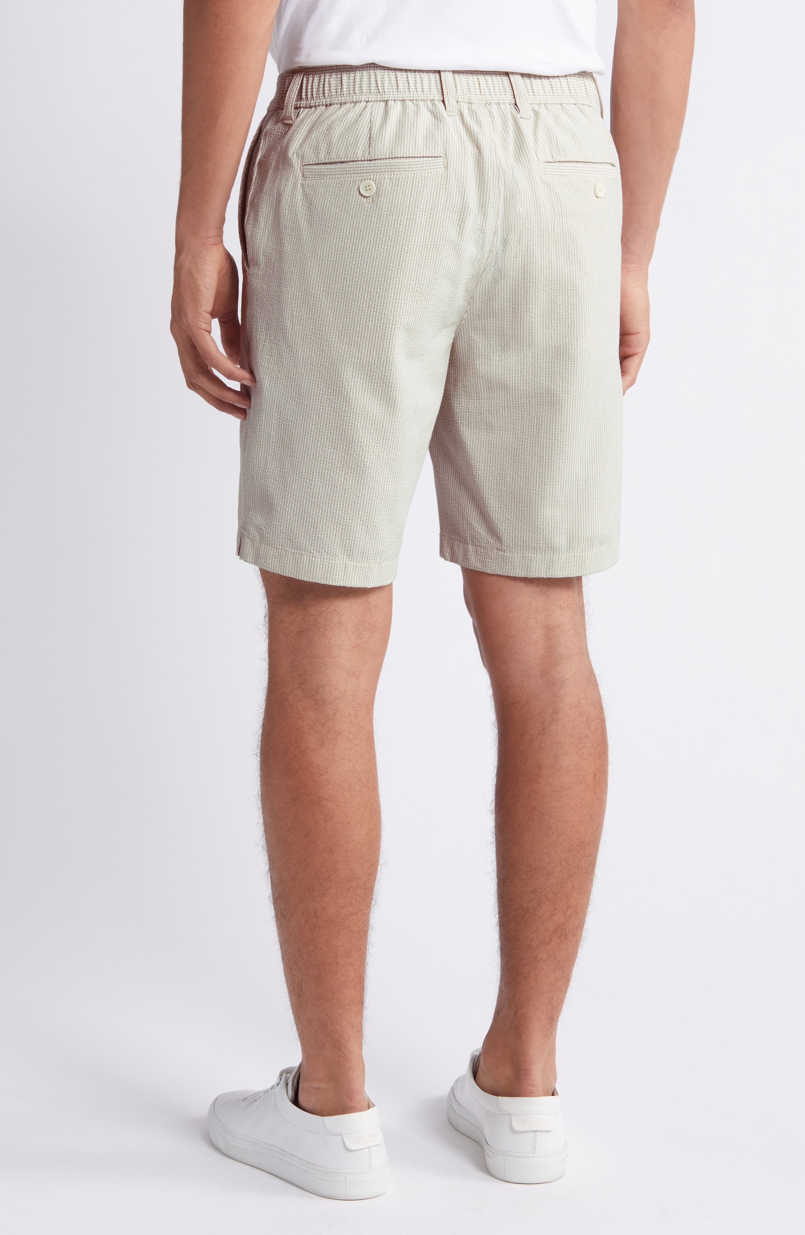 Nova Wave Stripe Seersucker Performance Shorts - image 2
