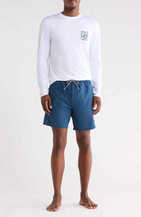 Volcom Rashguard Top & Swim Shorts Set