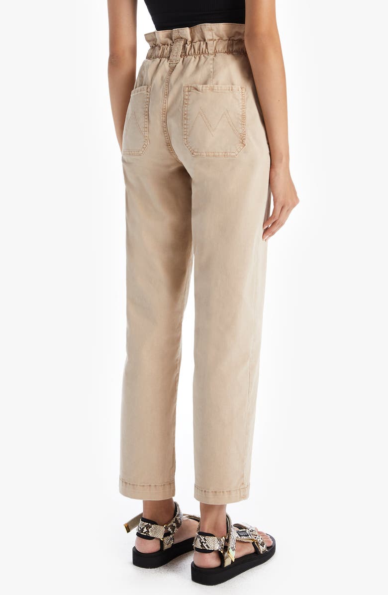 MOTHER The Yoyo Ruffle Greaser High Waist Ankle Jeans, Alternate, color,