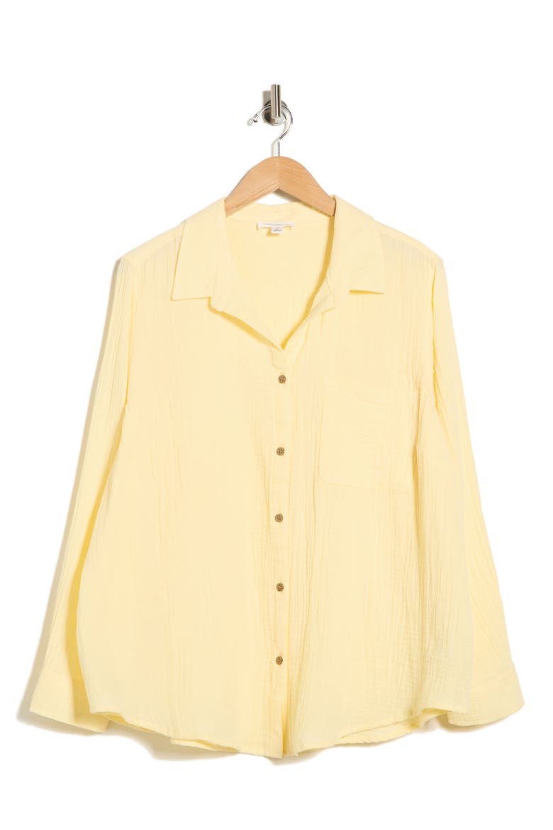 Amada Shirt, Alternate, color, PALE BANANA
