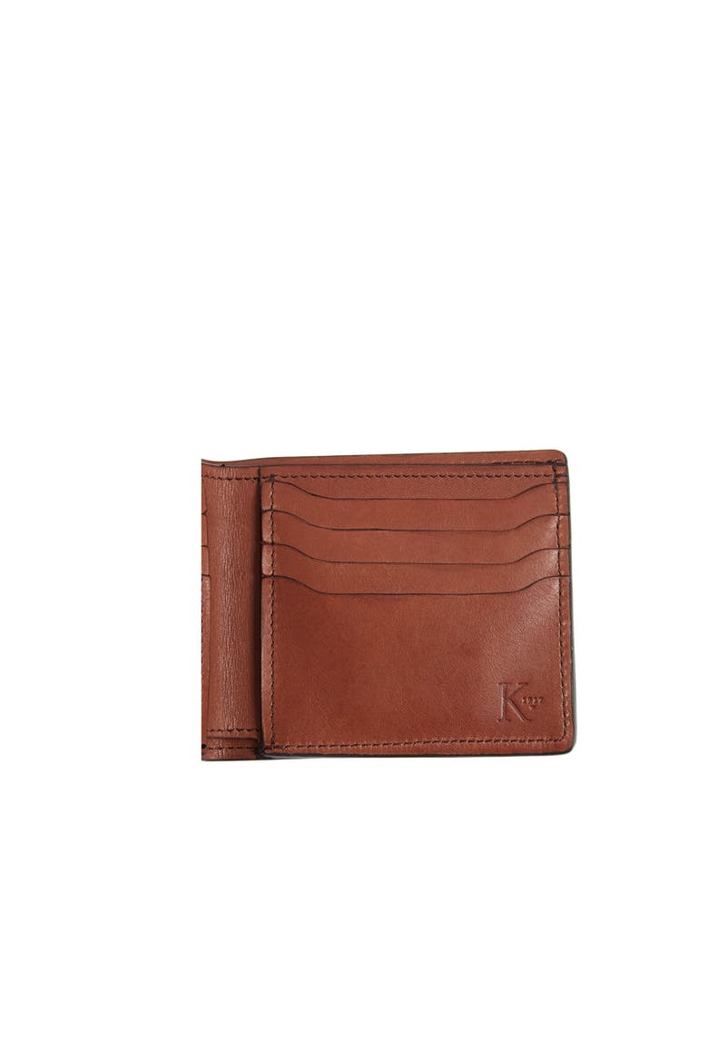 York II Slim Leather Wallet, Alternate, color, Brown