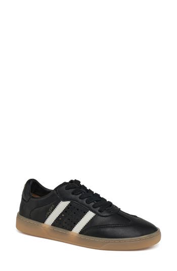 JSLIDES JSLIDES HATTIE PERFORATED LOW TOP SNEAKER 