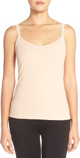 Reversible Stretch Cotton Camisole