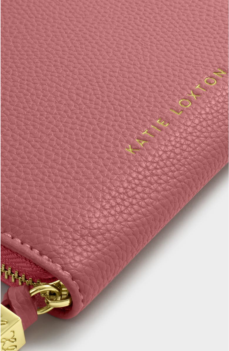 Katie Loxton Slim Jewellery Case, Alternate, color, Raspberry Pink