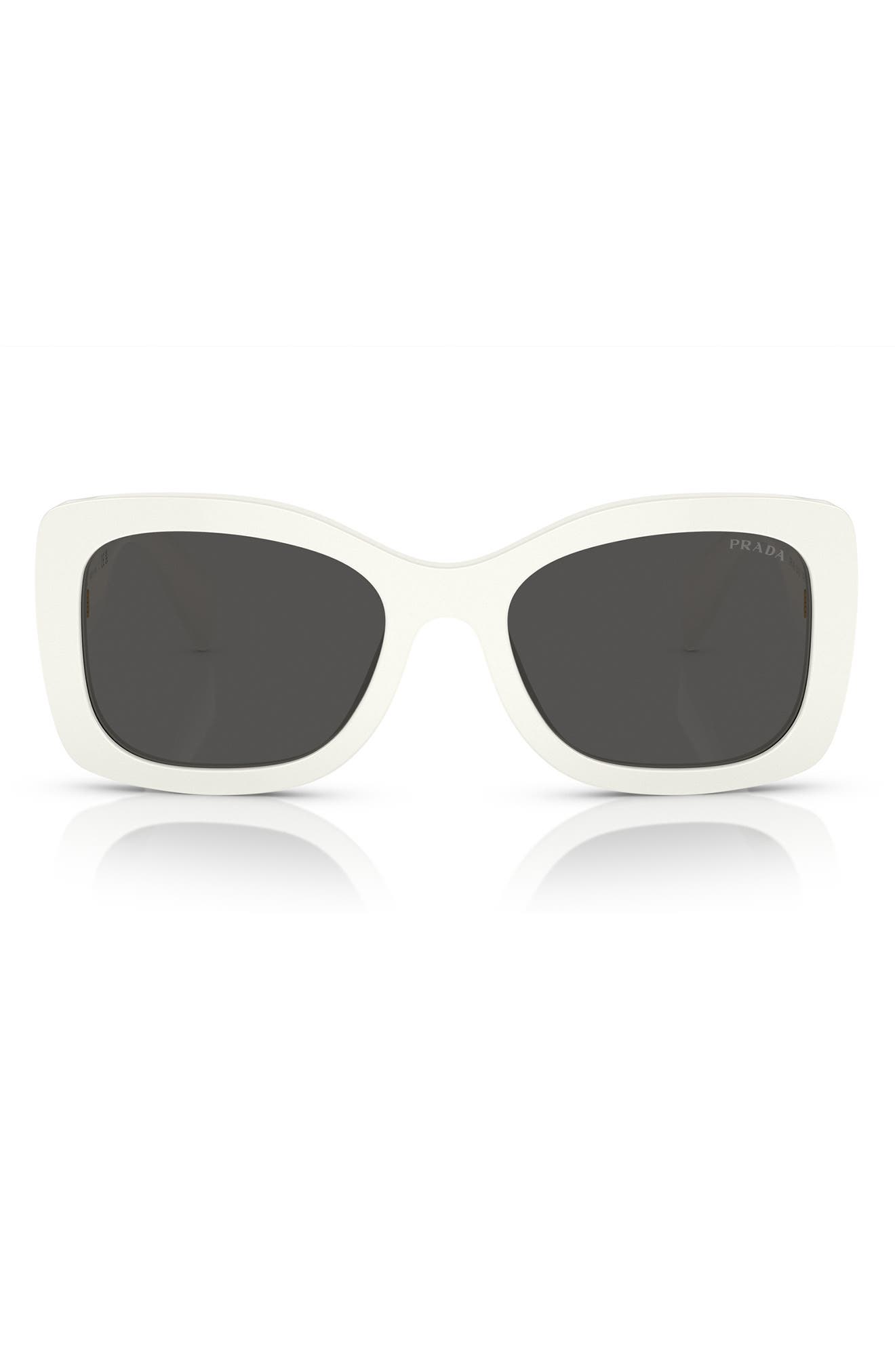 Prada 56mm Oval Sunglasses