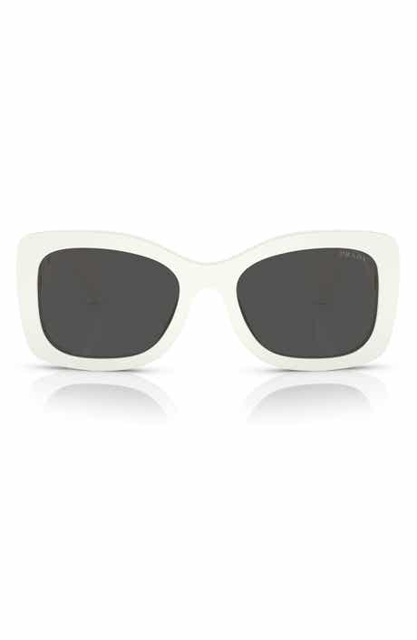 Prada 56mm Oval Sunglasses