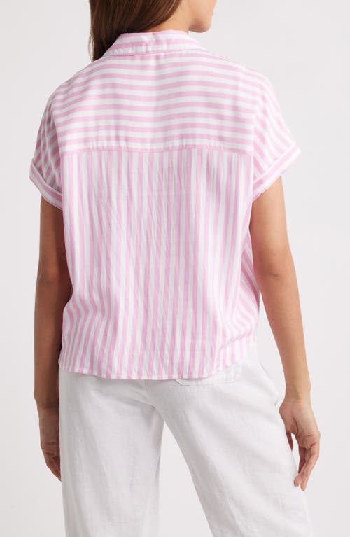 BEACHLUNCHLOUNGE BEACHLUNCHLOUNGE DENISE STRIPE SHIRT