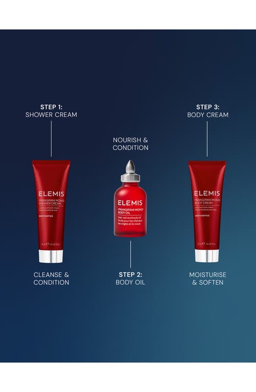 Elemis Frangipani Favorites Set $60 Value In Transparent