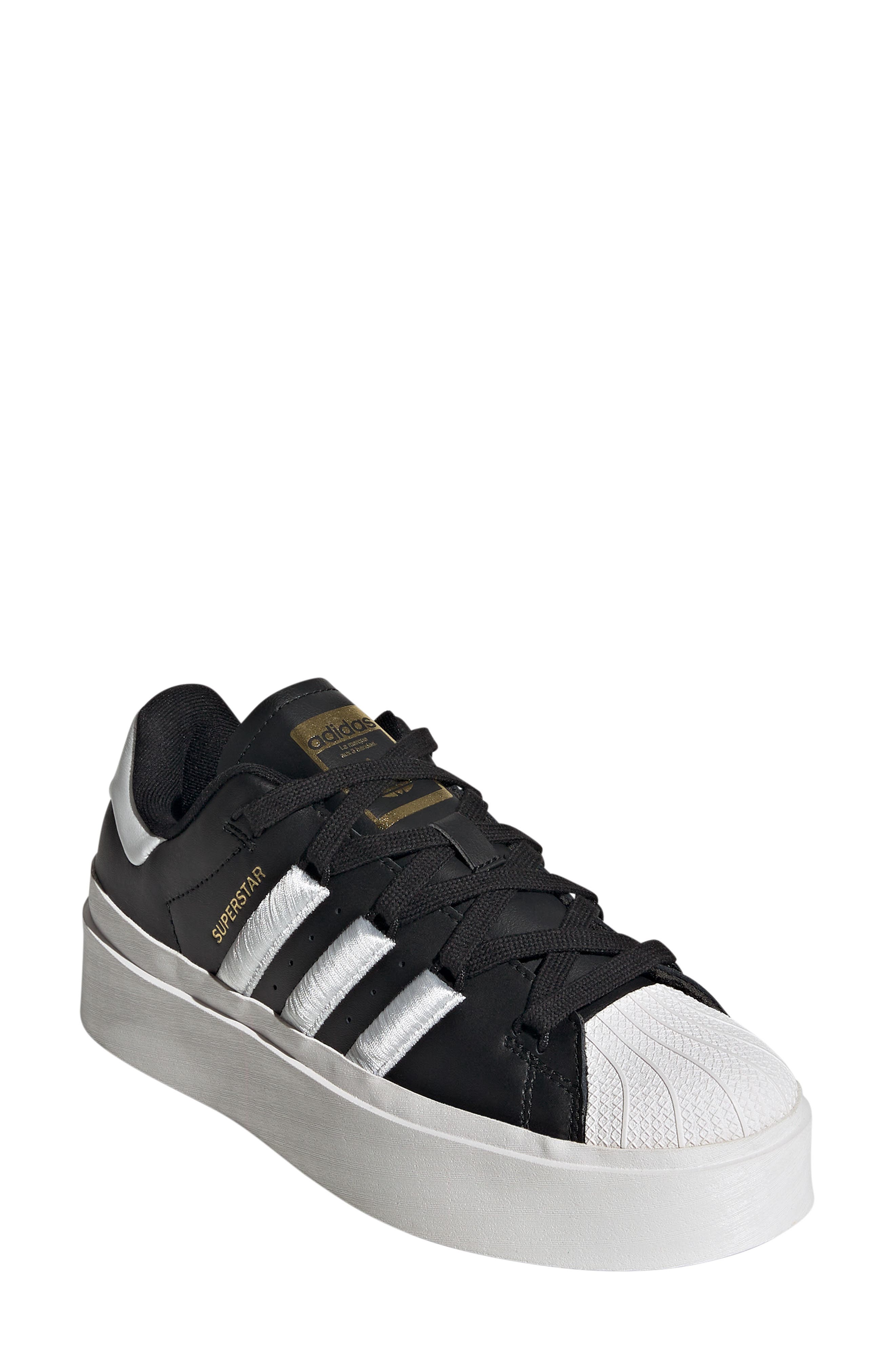 adidas Superstar Bonega Platform Sneaker, Main, color, 