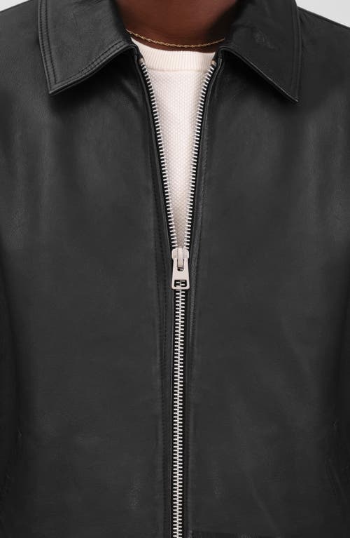 Bagatelle Leather Jacket In Black