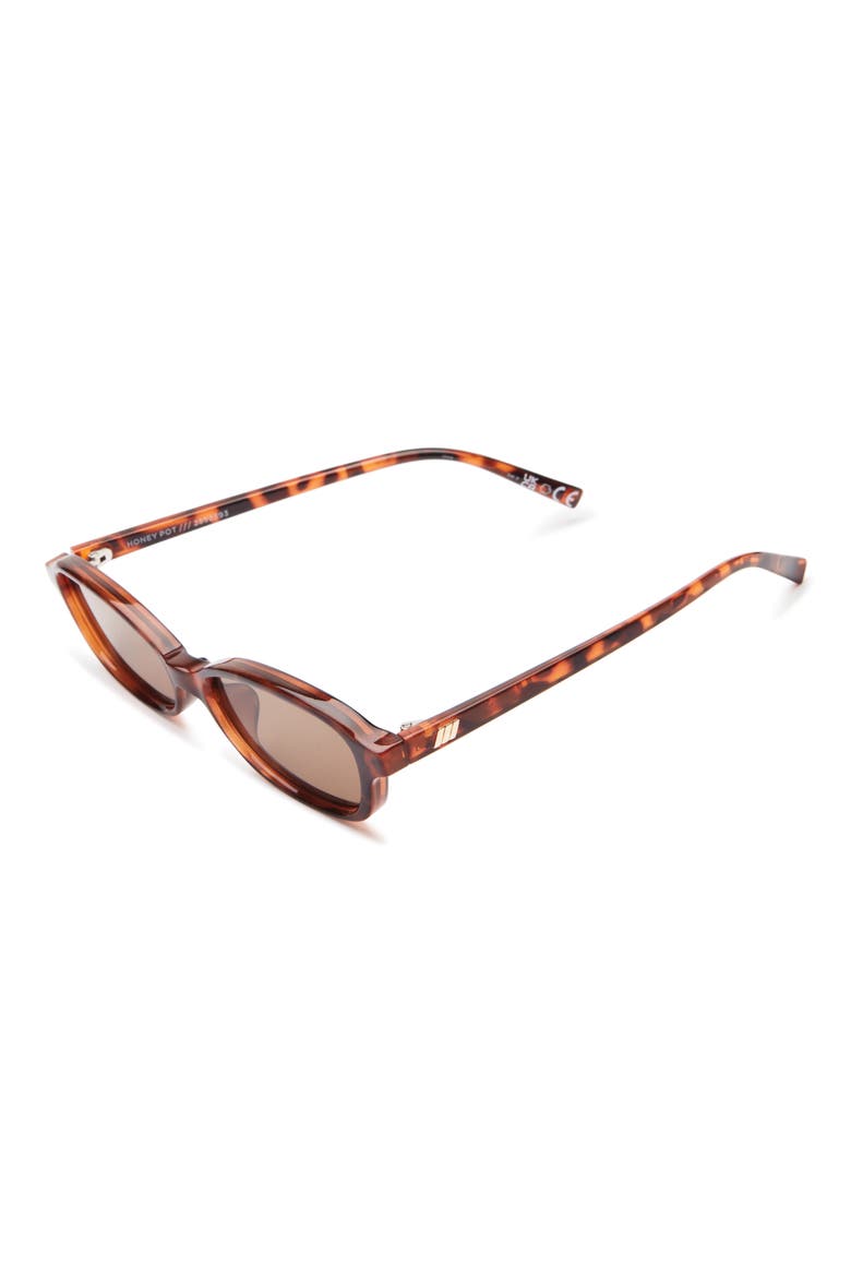 Honey Pot 55mm Oval Sunglasses, Alternate, color, TORTOISE