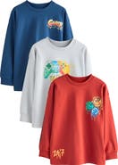 NEXT Kids' 3-Pack Assorted Gamer Graphic T-Shirts