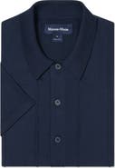 Mizzen+Main Ashe Cotton Blend Performance Button-Up Sweater