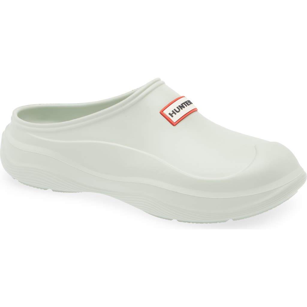 Hunter Elena Water Resistant Clog In Green