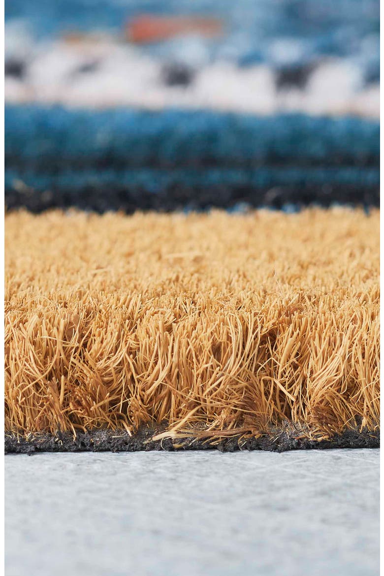 Sunflower Coir Doormat, Alternate, color, NO COLOR