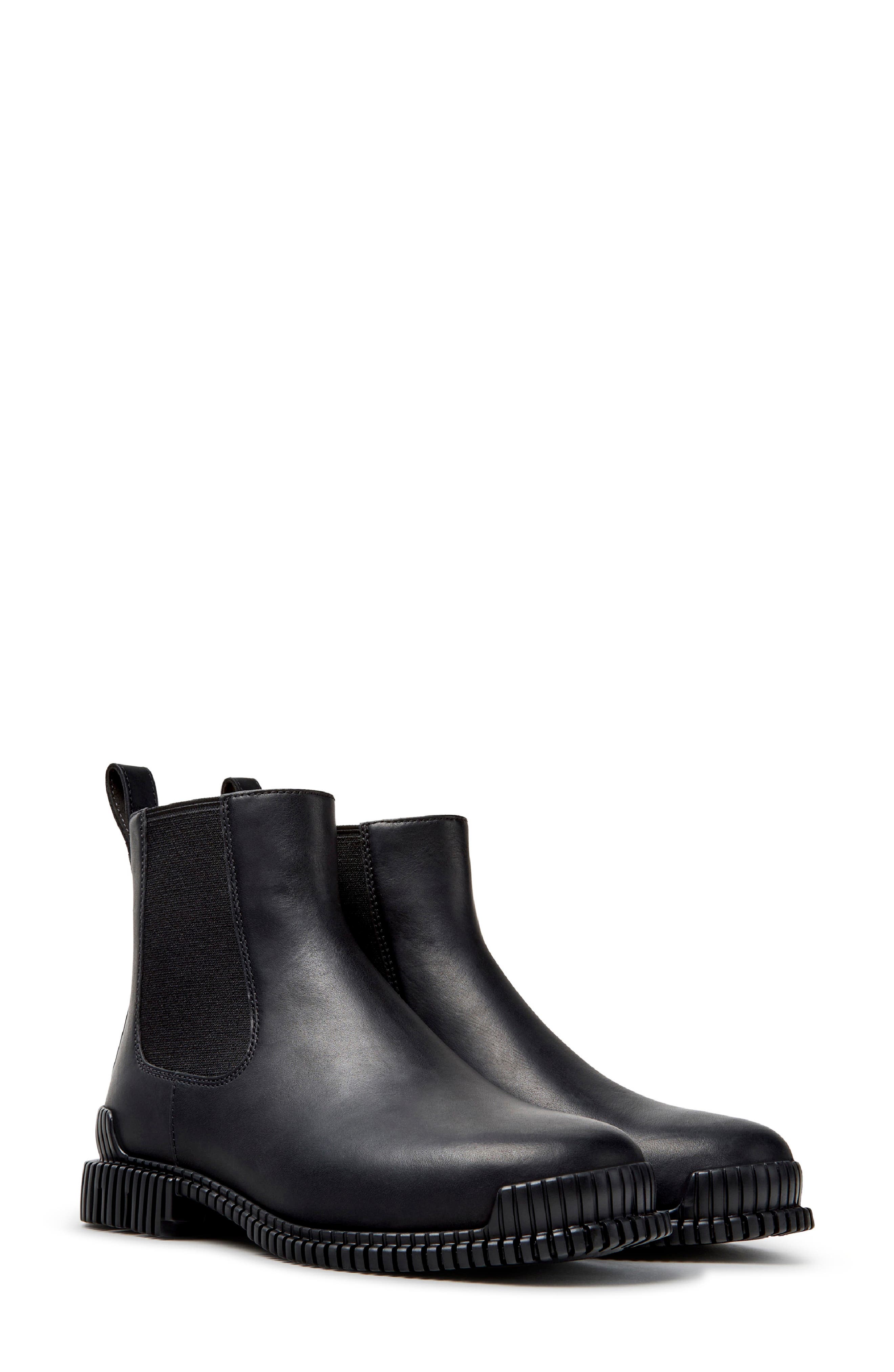 Pix Chelsea Boot, Main, color, BLACK