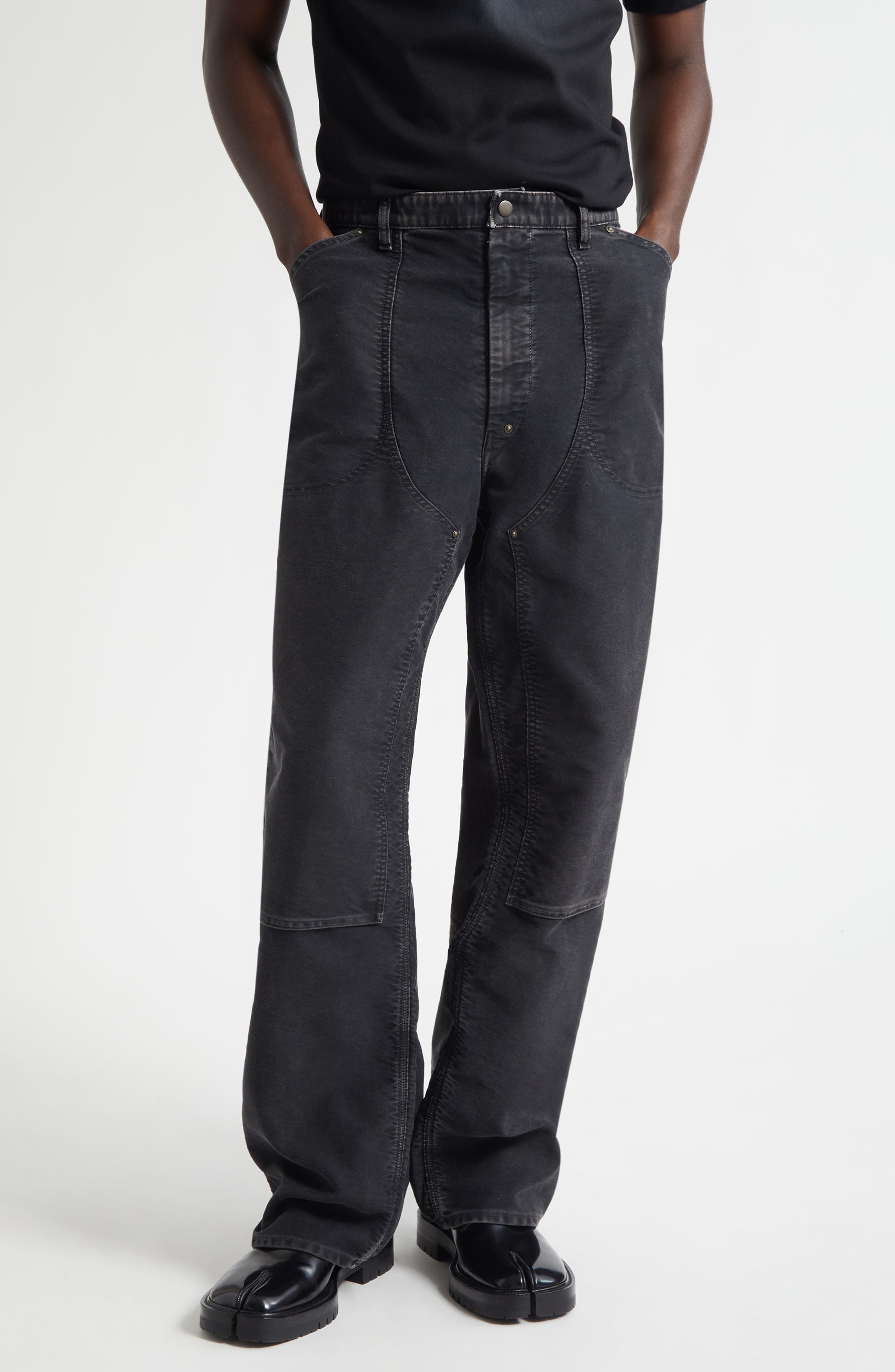 Straight Leg Carpenter Jeans