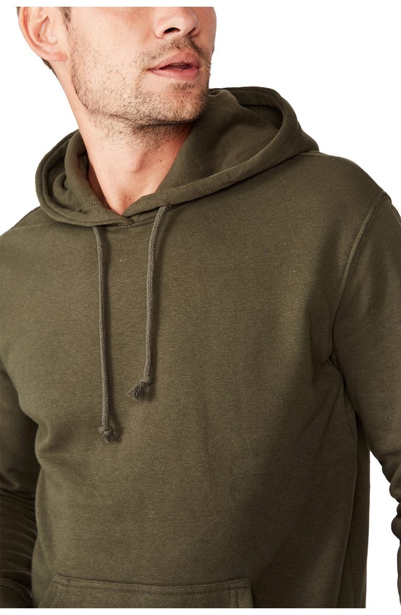 Cotton On Essential Fleece Long Sleeve Pullover, Alternate, color, 