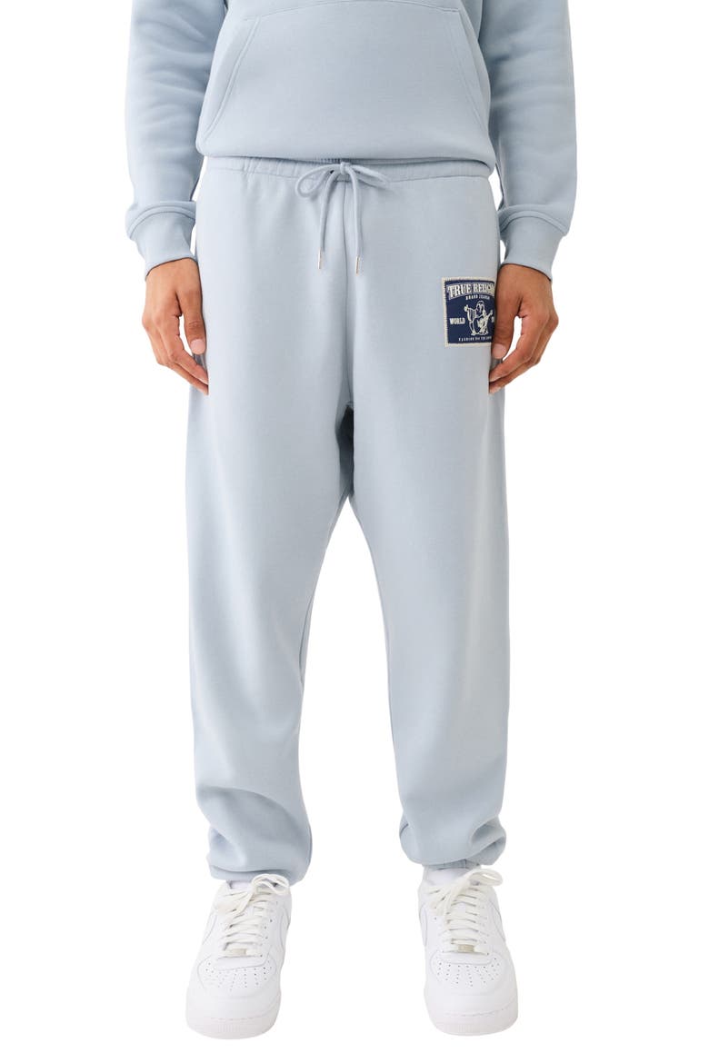 Relaxed Ladder Sweatpants, Main, color, SKY BLUE