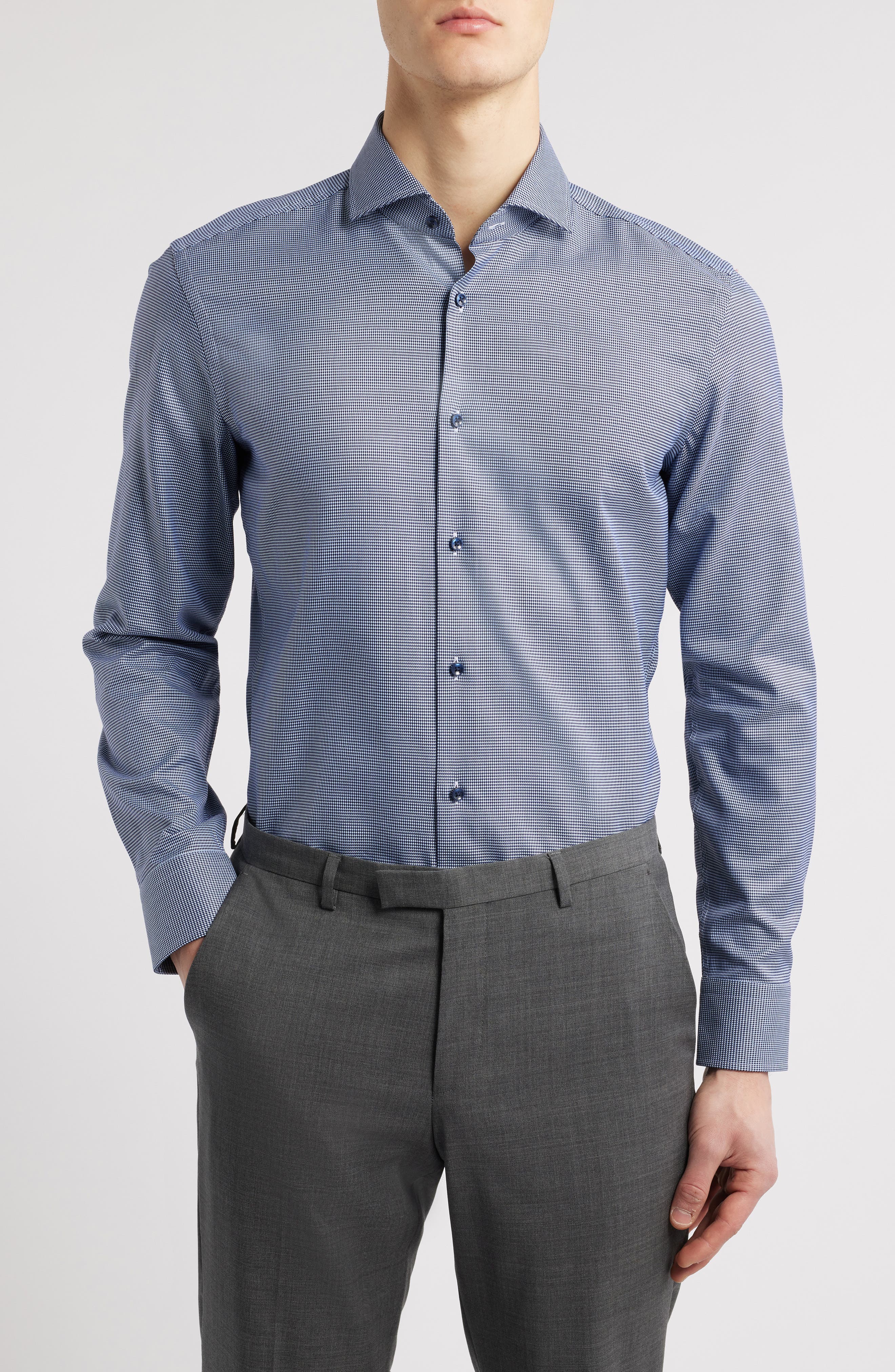 BOSS H-Hank Kent Dress Shirt