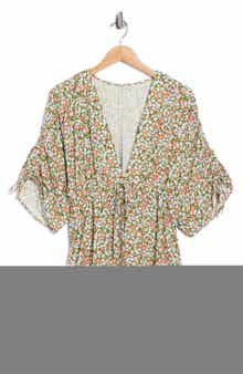 Mousse Floral Kaftan Cover-Up