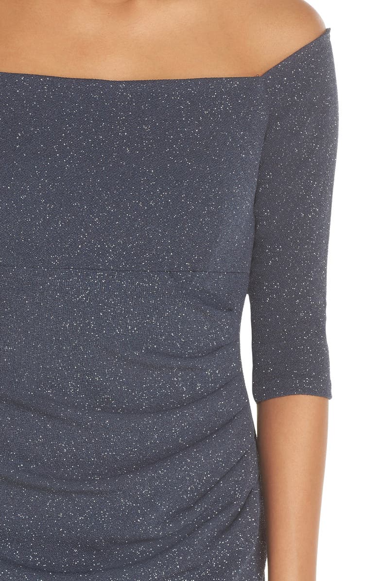 Eliza J Off the Shoulder Sheath Dress, Alternate, color,