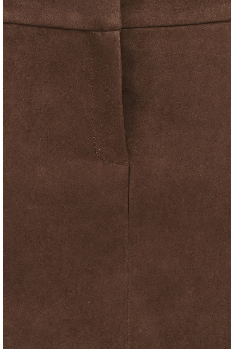 Adelise Faux Suede Miniskirt, Alternate, color, MOCHA