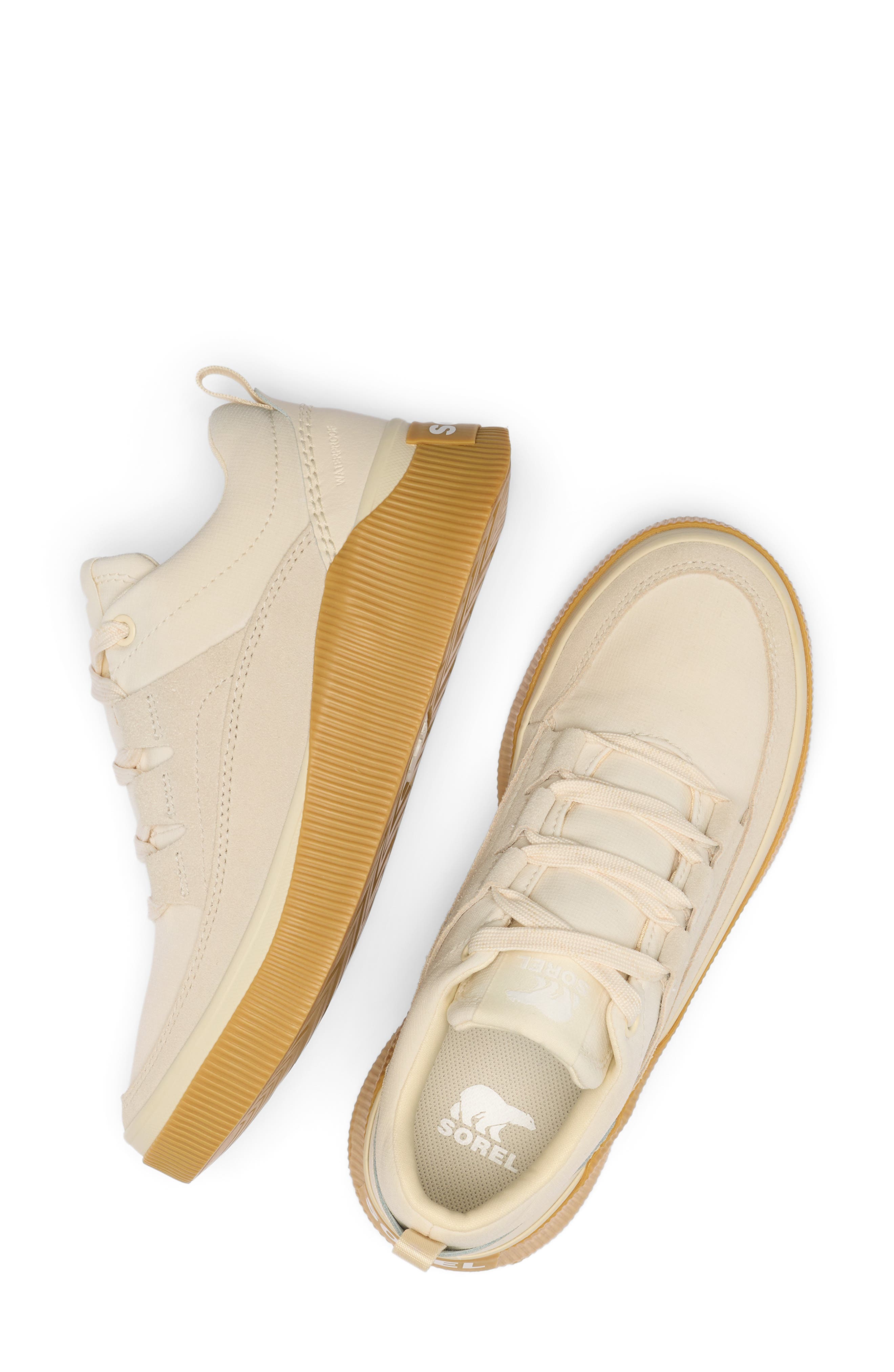 Out N About IV Waterproof Sneaker, Alternate, color, CHALK/ GUM