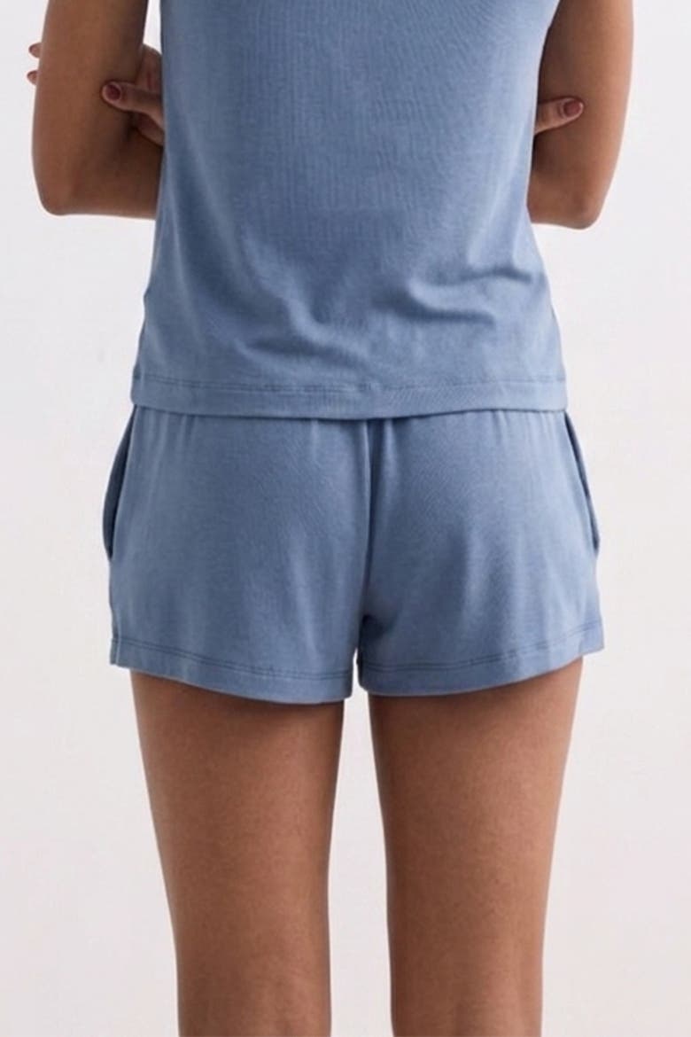 Essential Knit Shorts, Alternate, color, Blue