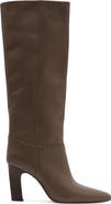 Reiss Anya Knee High Leather Boot