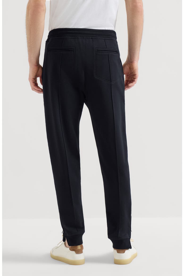 Trousers with crête, Alternate, color, Black