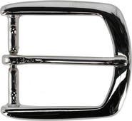 Trafalgar 35mm Italian Solid Brass Rounded Edged Harness Belt Buckle