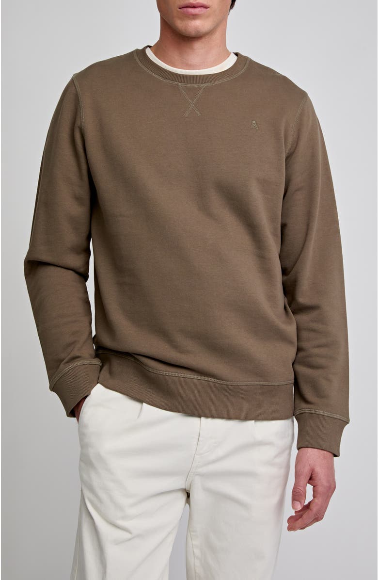 Scalpers Fade Sweater, Main, color, Khaki