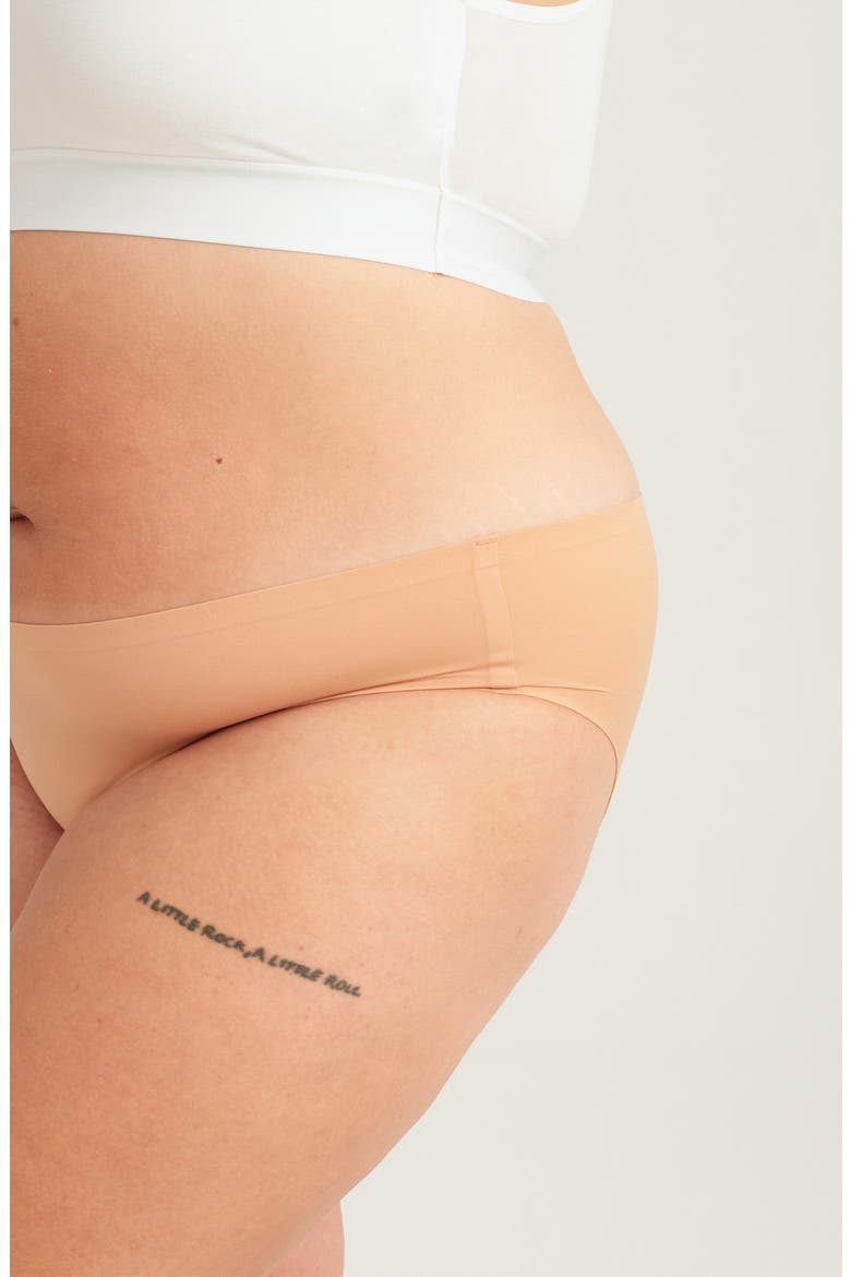Seamless Briefs, Alternate, color, BEIGE