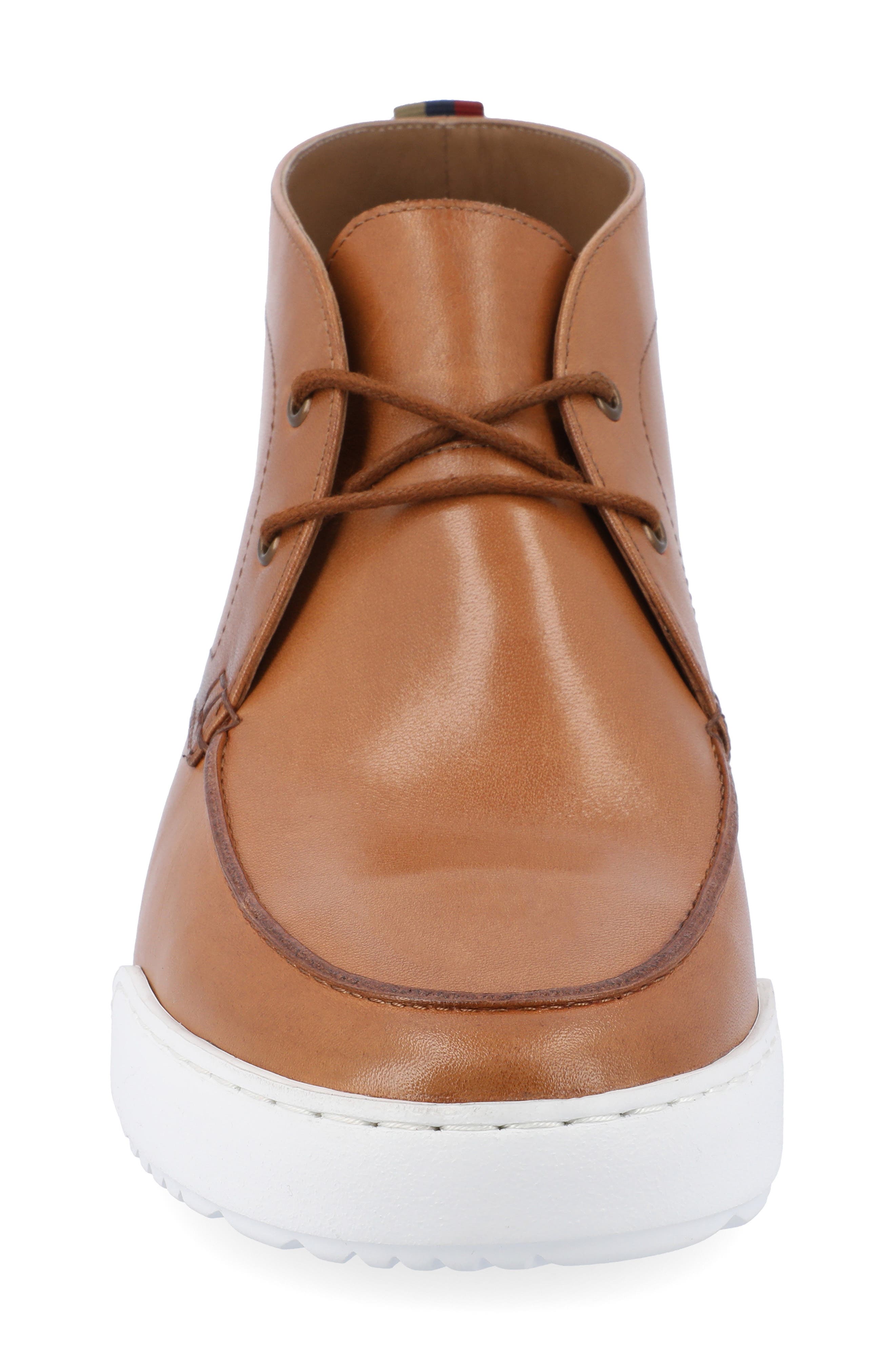 Thomas & Vine Banks Moc Toe Chukka Boot, Alternate, color, Cognac