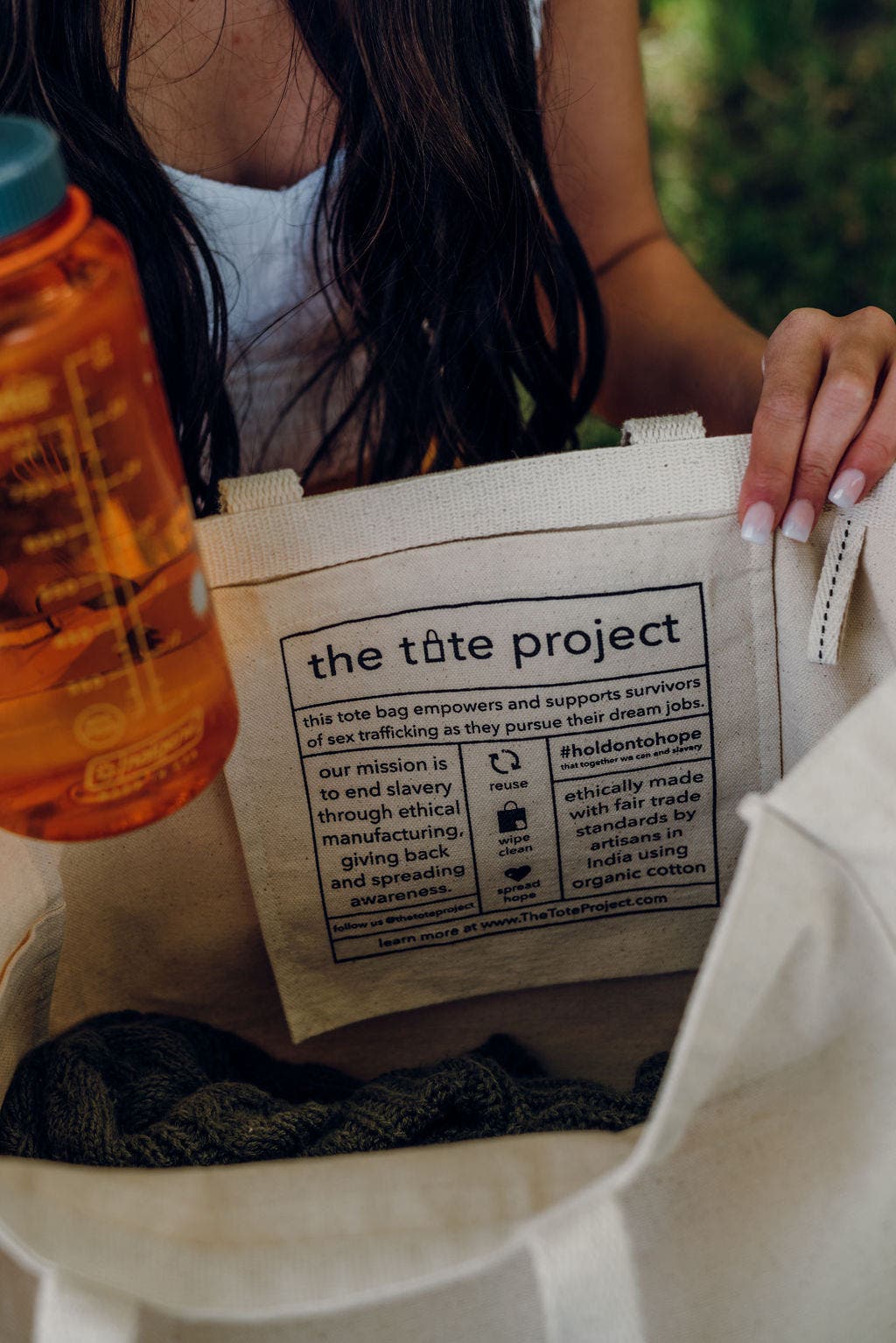 The Tote Project Free to Wander | Tote, Alternate, color, Natural