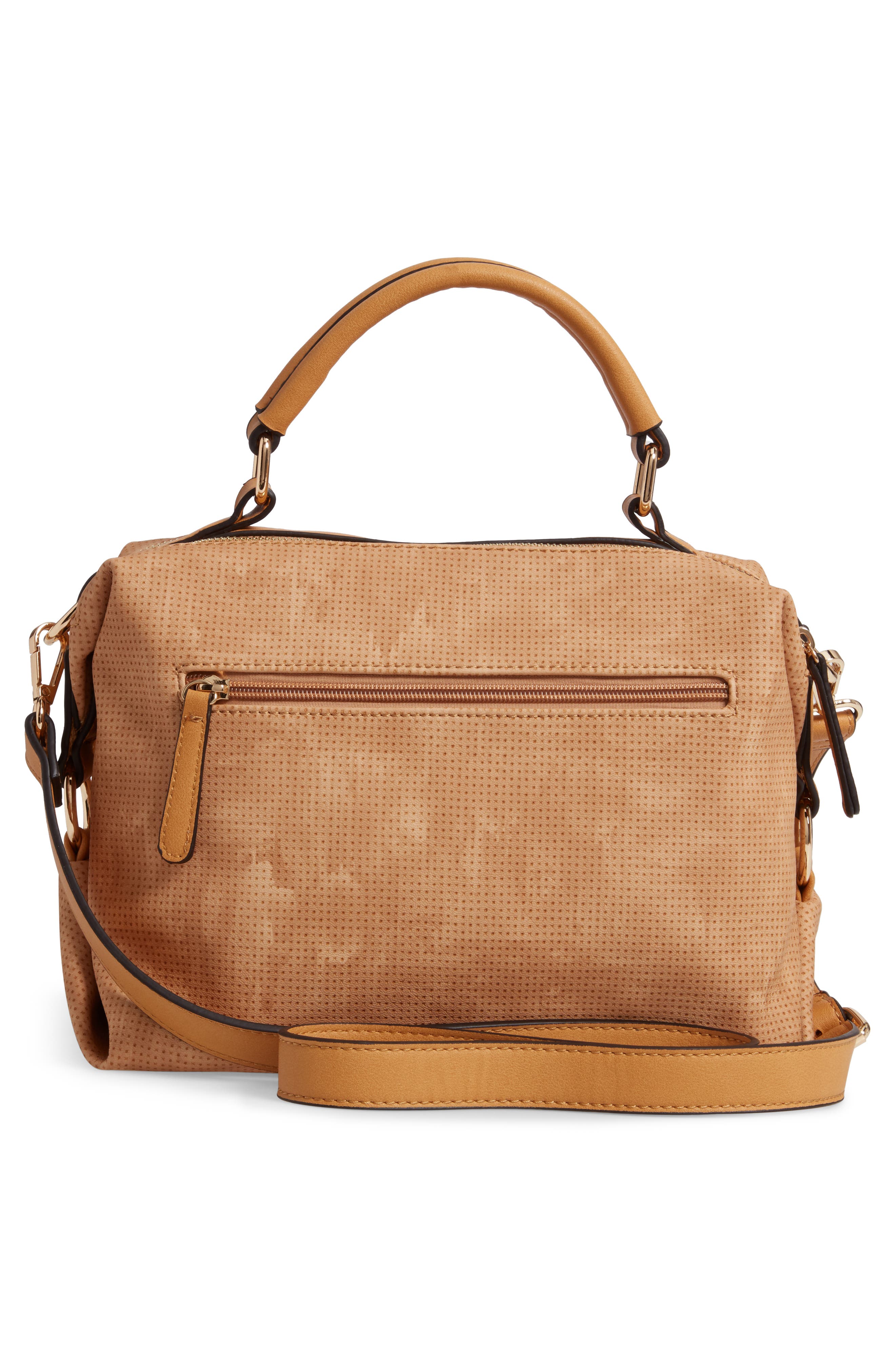 Sondra Roberts Sonda Roberts Faux Leather Top Handle Bag, Alternate, color, 