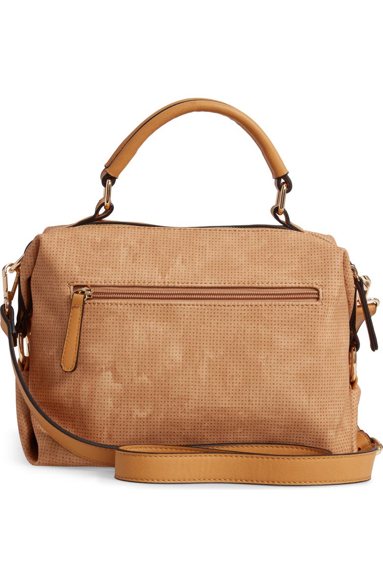 Sondra Roberts Sonda Roberts Faux Leather Top Handle Bag, Alternate, color,