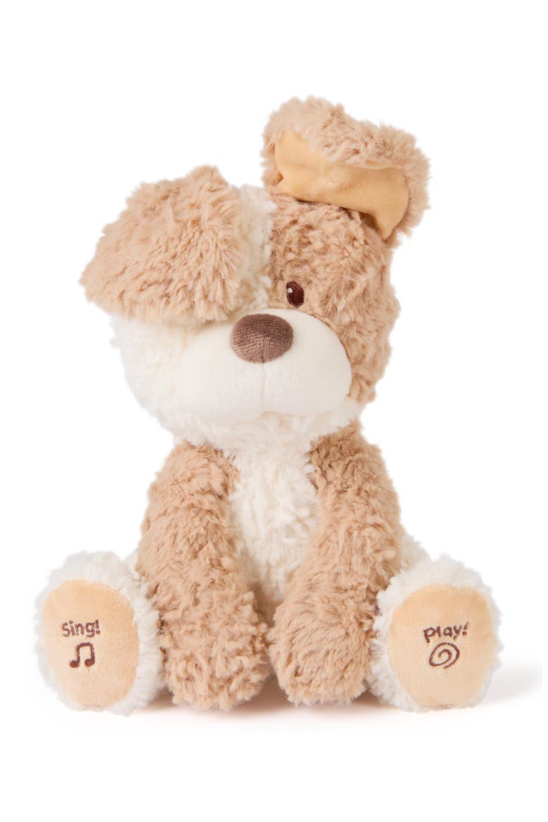 Peeki the Puppy Peekaboo Stuffed Animal, Alternate, color, NO COLOR