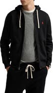 Polo Ralph Lauren Cotton Blend Fleece Zip Front Hoodie